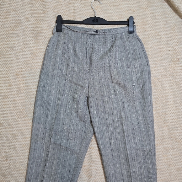 Vintage Harve Benard 100% Wool Pants Size 12 Gray - Picture 2 of 14